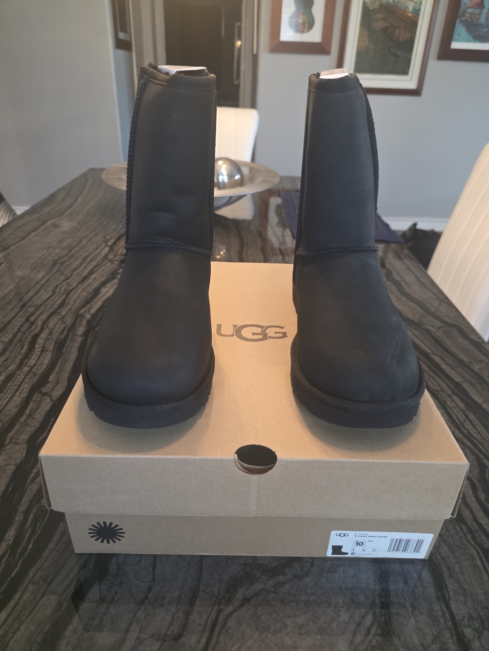 NWT UGG Women's Classic Half Calf Boot - Black